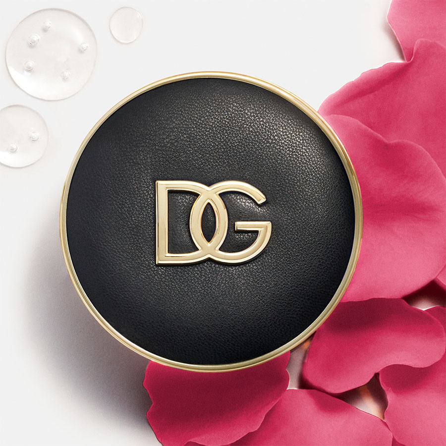 Dolce&Gabbana Rose Glow Cushion & Hydrating Bouncy Foundation-Brightening Fondöten