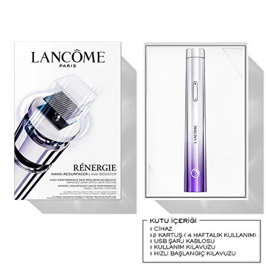Lancome Renergie Nano-Resurfacer  400 Booster - Starter Kit Cilt Bakım Cihazı