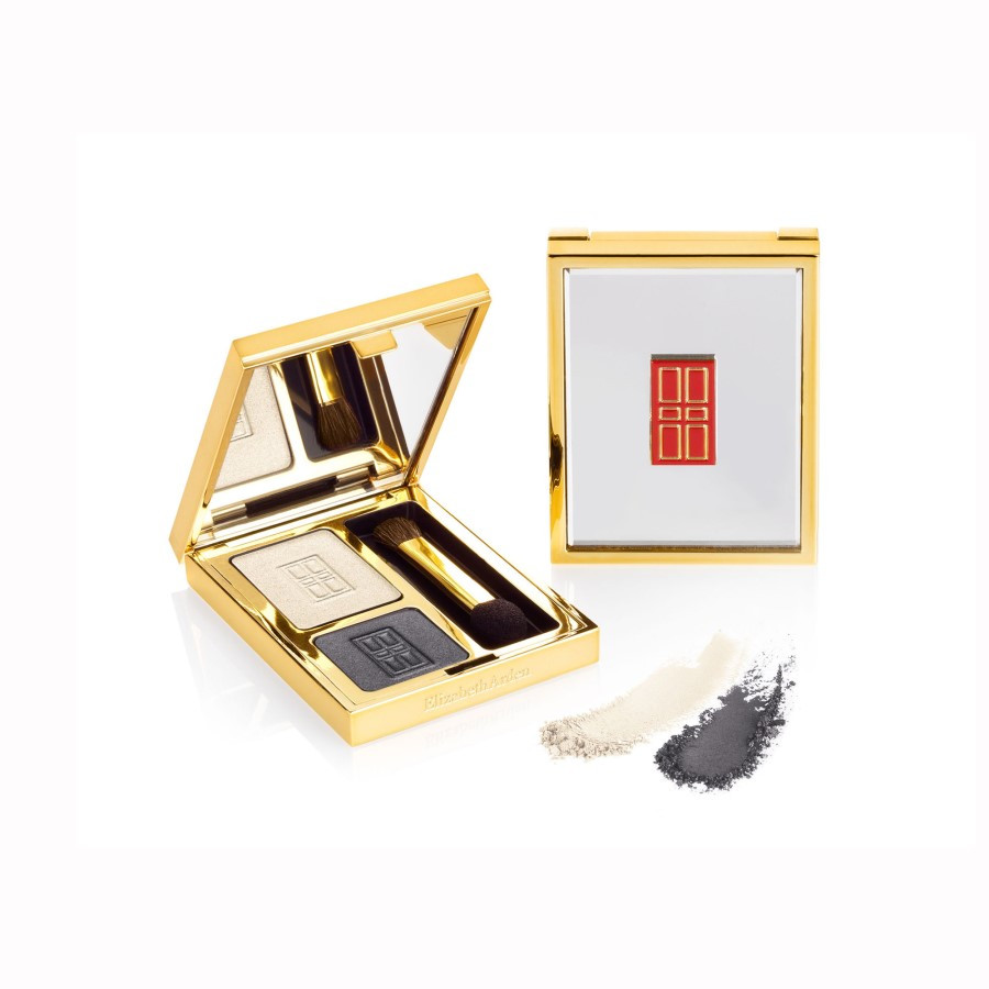 Elizabeth Arden Beautiful Color Eye Shadow Duos Two Color Black Tie