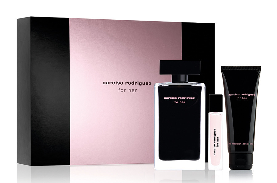 Narciso Rodriguez For Her EDT 100ML + Vücut Losyonu 75ML + Çanta Boyu 10ML Bayan Parfüm Seti