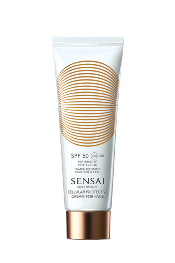 Kanebo Sensai Silky Bronze Cellular Protective Cream For Face C SPF50 Güneş Koruyucu ve Bakım Kremi