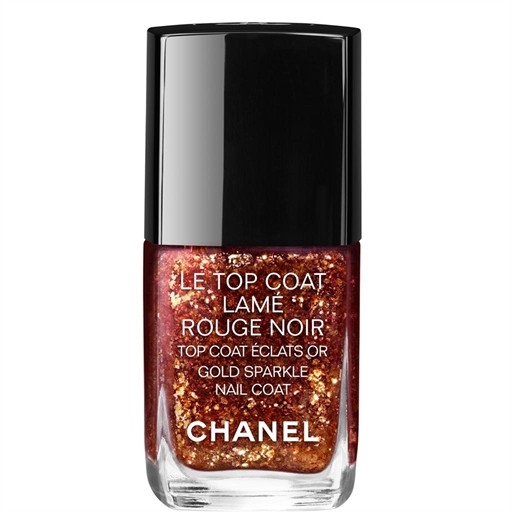 Le Top Coat - Lamé Rouge Noir