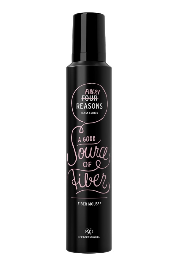 KC Professional Fr Black Edition Fiber Mousse 200ML