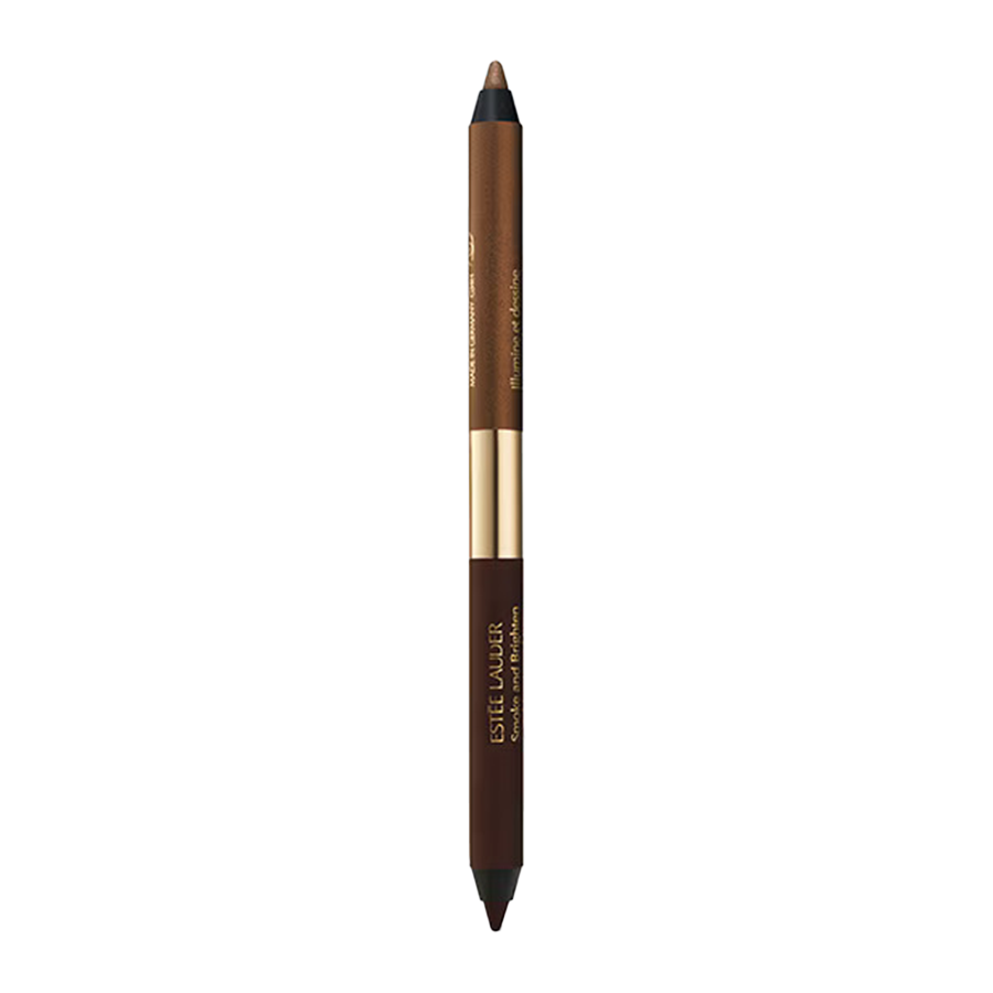 Estee Lauder Kajal Eyeliner Duo Çift Taraflı Göz Kalemi-03 Dark Chocolate/Rich Bronze