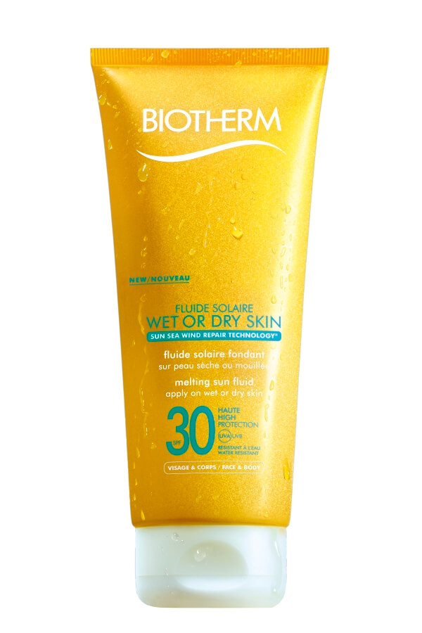 Biotherm Fluide Wet Skin Spf30 200ML Güneş Koruyucu Krem