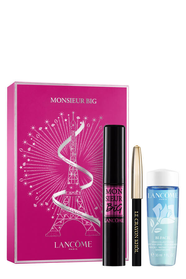 Lancome Monsieur Big Maskara Seti - Göz Kalemi & Bi-Facil Makyaj Seti