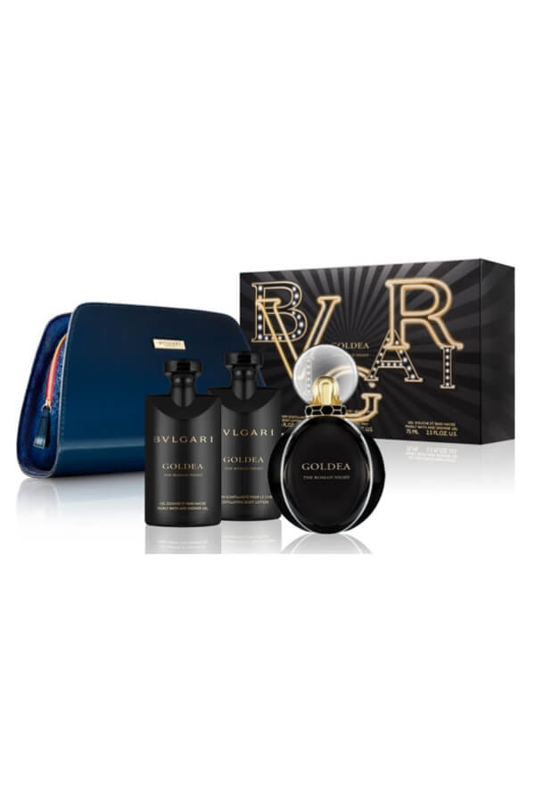 Bvlgari Goldea The Roman Night EDP 75ML + Pouch Bayan Parfüm Seti