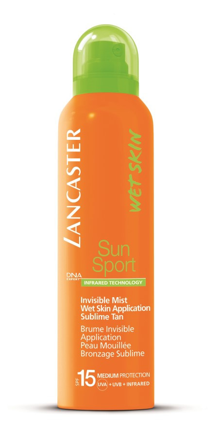 Lancaster Sun Sport Invisible Mist Wet Skin Application SPF 15 125 ML