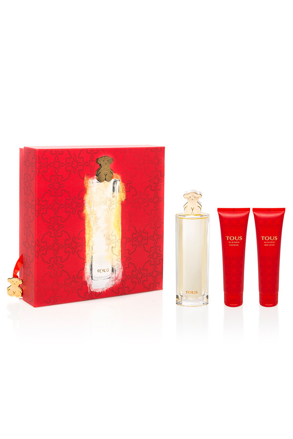 TOUS Aquarelle EDP 90ML + Body Lotion 100ML + Shower Gel 100ML Bayan Parfüm Seti