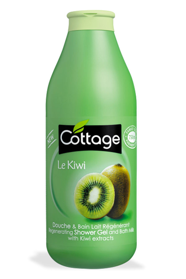Cottage Shower Gel & Bath Milk Kiwi 750ML Duş Jeli - Vücut ve Saç