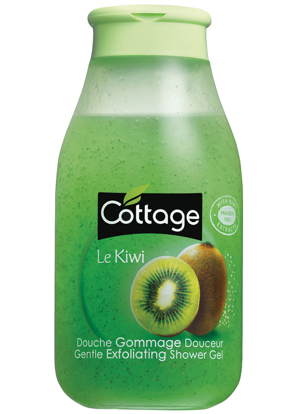 Cottage Gentle Exfoliating Shower Gel Kiwi 