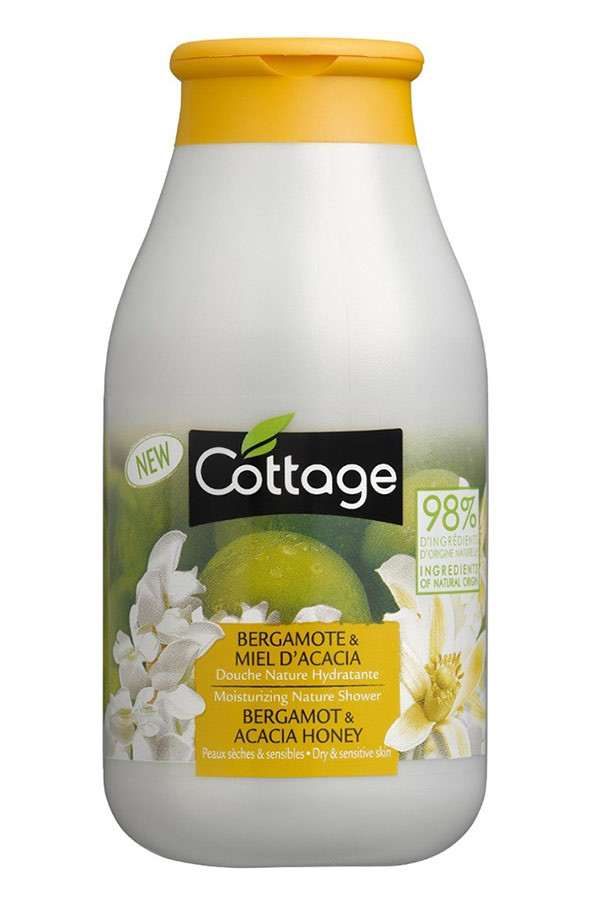 Cottage Nature Shower Gel Bergamot & Acacia Honey 250ML Duş Jeli - Vücut ve Saç