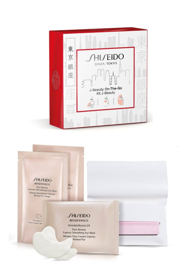 Shiseido  J-Beauty Yüz Ve Göz Maske Ekspres Bakım Seti