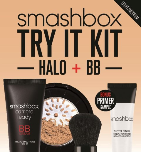 Smashbox Try It Kit: Halo + BB - Light/Medium  