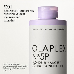 Olaplex N°5P Blonde Enhancer Toning Conditioner 250ML Mor Saç Bakım Kremi