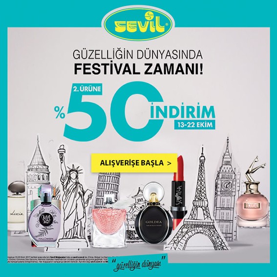 FİYATLAR YARIYA İNDİ