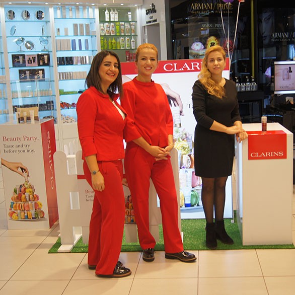 CLARINS SPA EĞİTMENİ SEVİL’DE