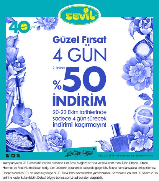SEVİL’İN 40. YIL SÜRPRİZLERİ DEVAM EDİYOR