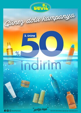 GÜNEŞ BAKIM ÜRÜNLERİNDE İNANILMAZ KAMPANYA SEVİL'DEN