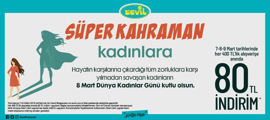 SÜPER KAHRAMAN KADINLARA SÜPER İNDİRİM